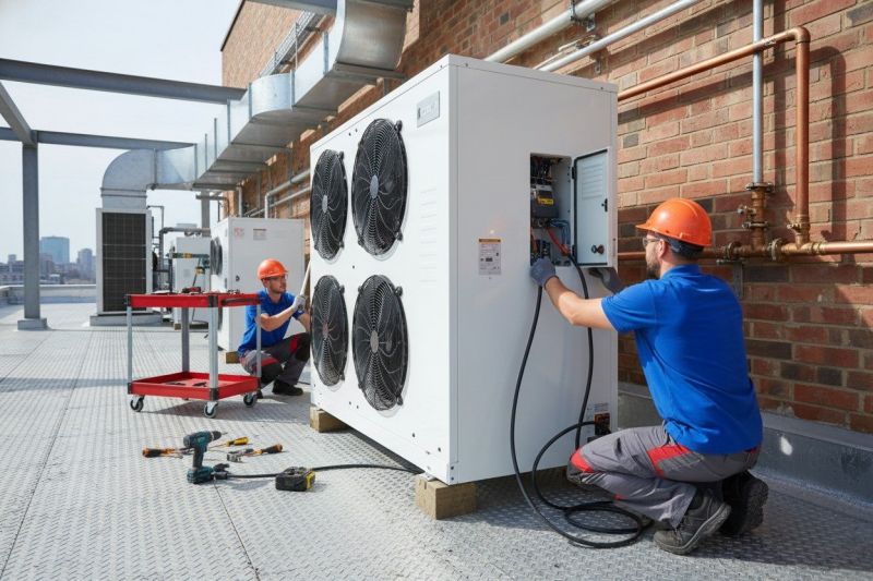 Local Heat Pump Installation pros at work